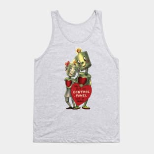 Robot Love Valentine Tank Top